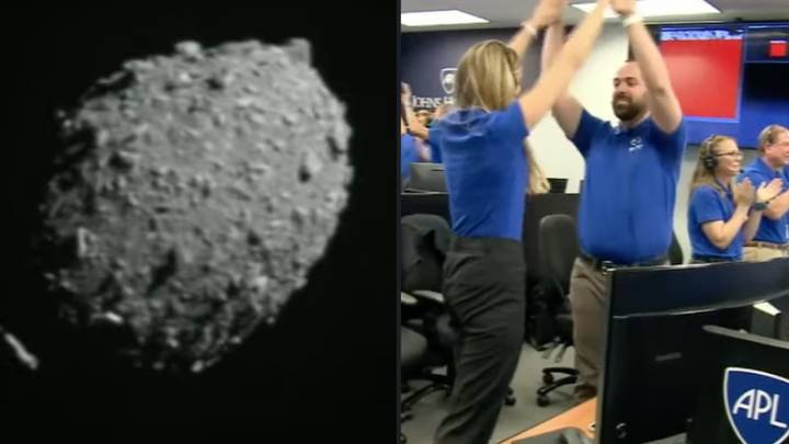 History made as NASA smashes £300m spaceship into asteroid at 15,000mph