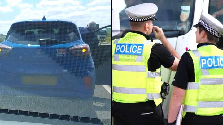Woman Driver Punched In Face After Man Forced Her To Emergency Stop On A1
