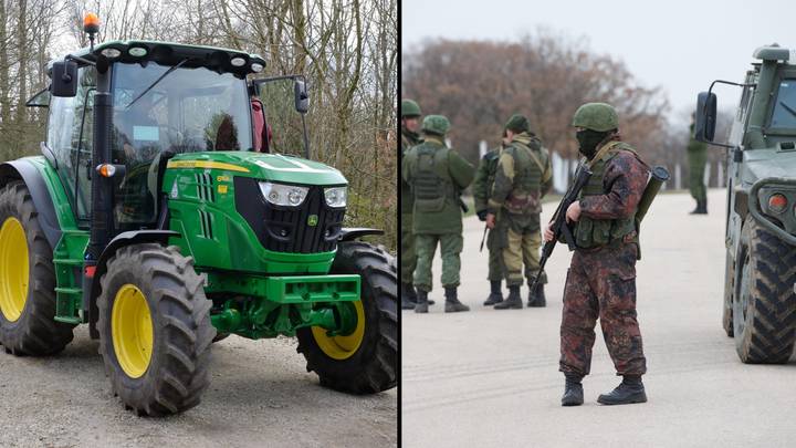 John Deere Remotely Disables $5 Million Worth Of Tractors Stolen By Russian Troops In Ukraine