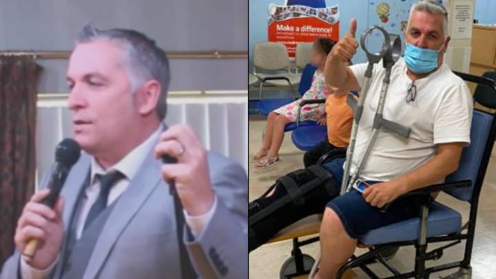 Comedian left ‘mentally scarred’ after heckler breaks his leg