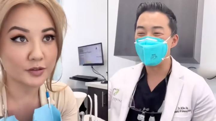 Dentist confirms they can see if a patient has recently given oral sex