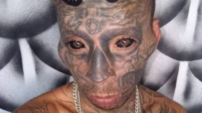 Dad Dubbed 'Demon' By Community Reveals What He Looked Like Before Body Modifications