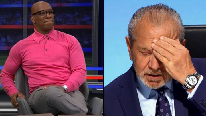 Ian Wright expertly mugs off Lord Sugar after he posts ridiculous tweet
