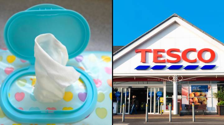 Tesco Becomes First UK Supermarket To Stop Selling Wet Wipes Containing Plastic