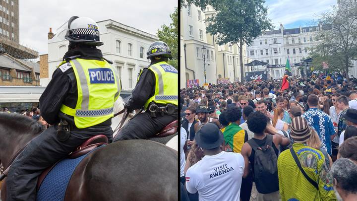 Met Police horse dies after collapsing on duty at Notting Hill Carnival