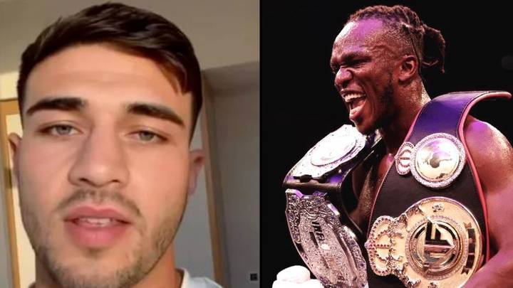 People point out hilarious irony as Tommy Fury tells KSI ‘you know where to find me’ after knockout wins