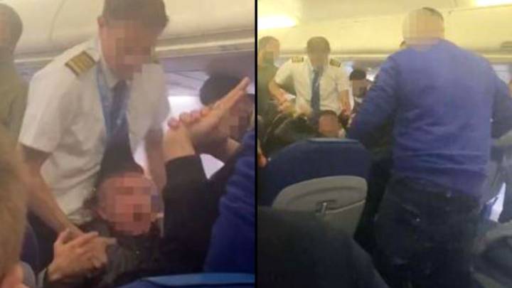 Stunned Passengers Scream As Chaos Breaks Out On Flight To Amsterdam