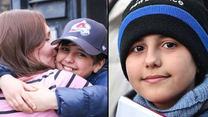 Boy Who Fled Ukraine With Only A Phone Number On Hand Reunited With Mum