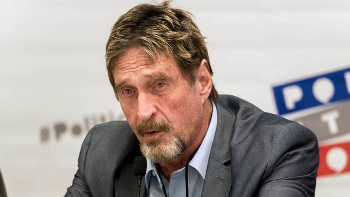 John McAfee's Body Is Still In A Spanish Morgue Seven Months After Death In Prison