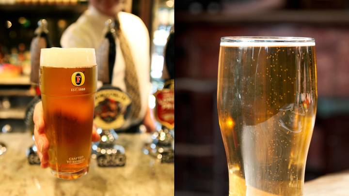 UK law behind sending pint back to bar and how much head can be served on drink