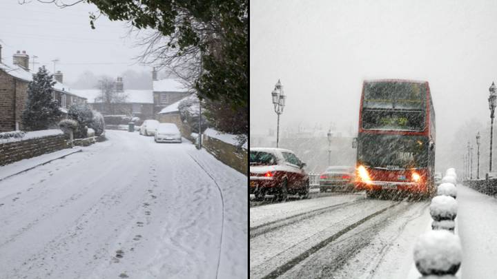 UK could be set for 'white Christmas' as snow to return