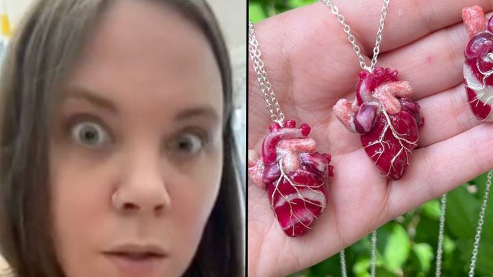 Woman makes £242K a year by selling ‘j*zzy jewellery’ made with real semen