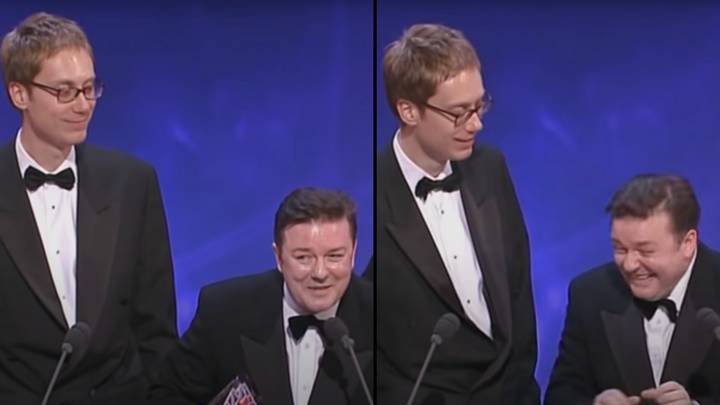Ricky Gervais And Stephen Merchant Gave One Of The Most Controversial Acceptance Speeches