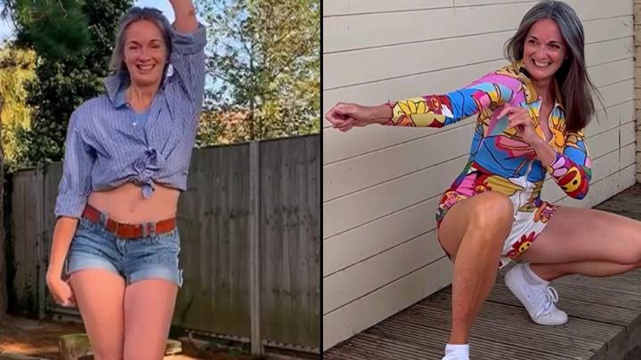 Gran hits back at trolls for calling her 'embarrassing' for wearing hot pants