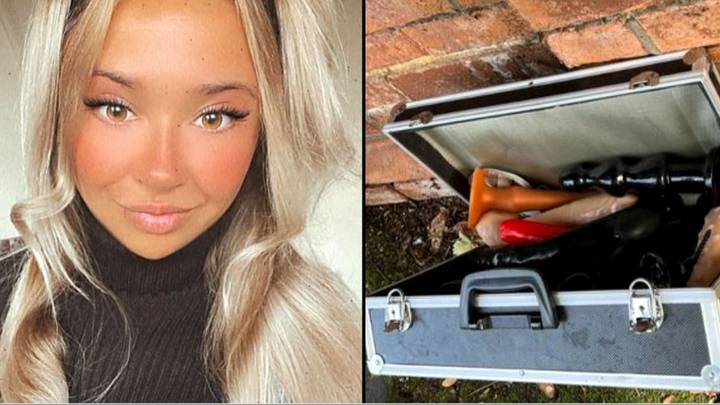 Woman mortified after finding briefcase stuffed with sex toys worth £500