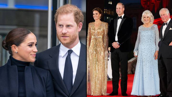 Prince Harry and Meghan Markle have been ‘demoted’ on the British Royal Family website