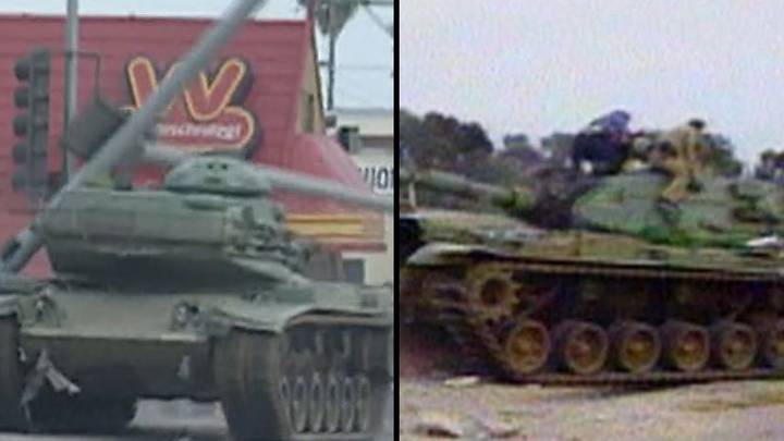 Army veteran who stole a tank and went on city rampage because he was to be made homeless
