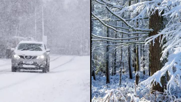 Weather maps show exact day Arctic blast will come to Britain bringing six inches of snow