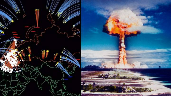 Terrifying Simulation Predicts Tens Of Millions Will Die Within Hours If Nuclear War Breaks Out