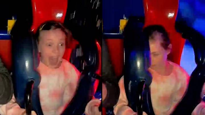 Nine-year-old goes viral as she passes out multiple times during slingshot ride