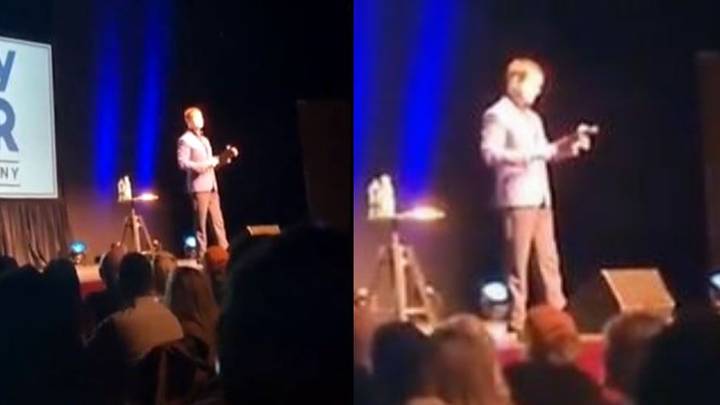 Jimmy Carr Gets Savagely Heckled By Audience Member