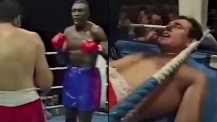 Brutal knockout that caused Big John Fury to take four-year break from boxing