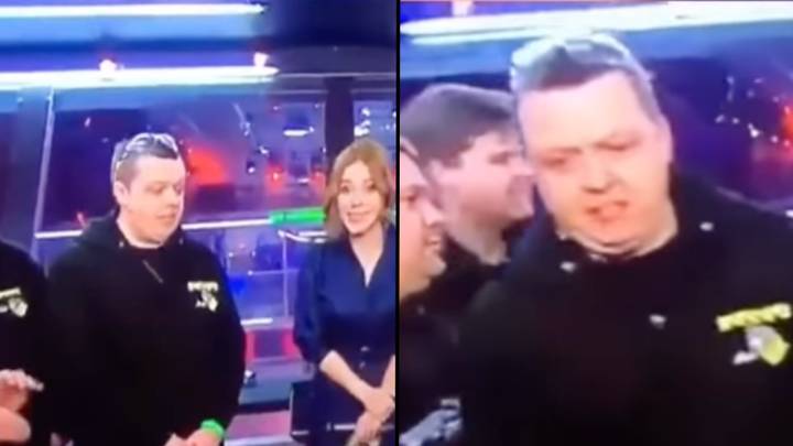 People can’t get over man storming off Robot Wars after being beaten by children