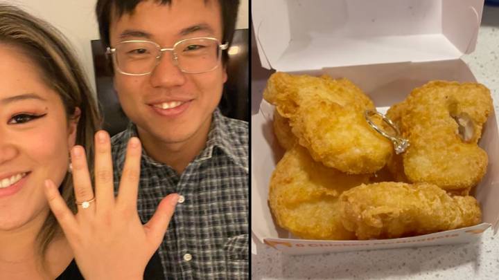 Aussie Comedian Aaron Chen Proposes To His Girlfriend With A Packet Of Chicken Nuggets