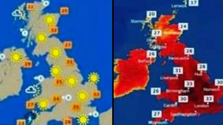 Met Office Reporter Warns Brits Over Doctored Weather Maps
