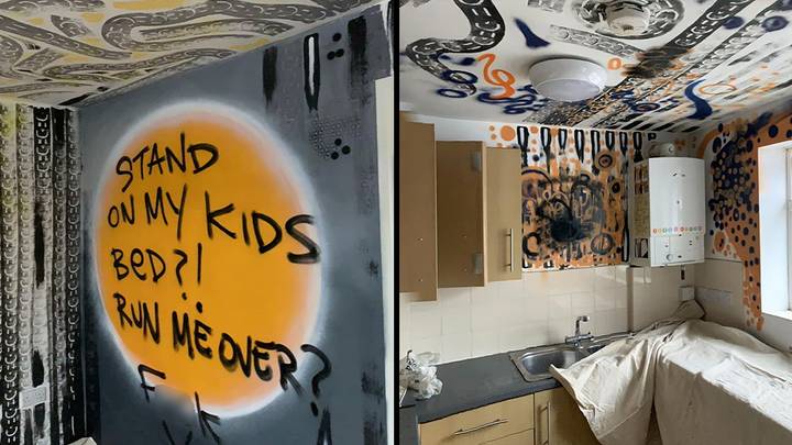 'Tenant From Hell' Covers Flat In Graffiti In 'Clever Eviction Revenge'