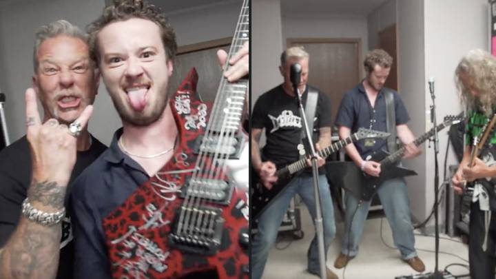 Stranger Things Star Joseph Quinn Met Up With Metallica And Played ‘Master Of Puppets’