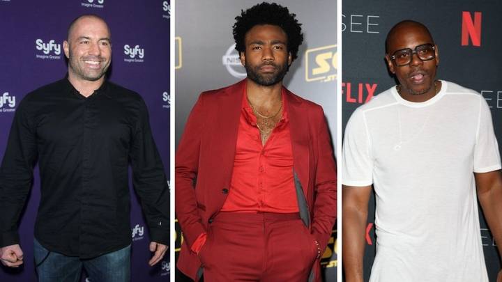 Donald Glover Addresses Joe Rogan And Dave Chapelle Controversy As He Bizarrely Interviews Himself