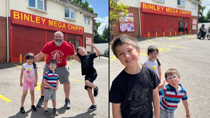 Dad Drives More Than 100 Miles To Take Kids To Binley Mega Chippy Only To Realise It's Closed