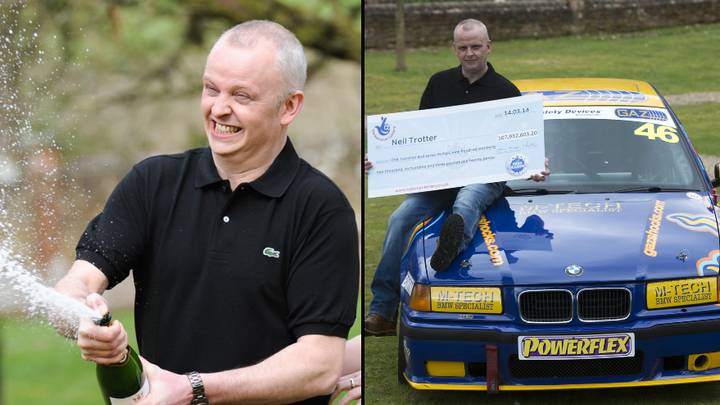 £108 million lottery winner said it was a struggle to adjust to having so much money