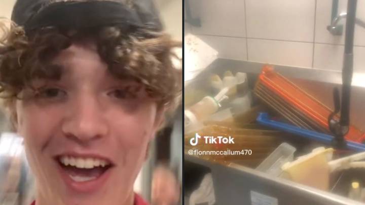 Lad who quit McDonald’s job mid-shift because he didn't want to clean admits it was all a joke