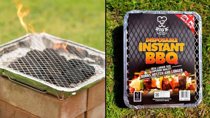 Major supermarkets have banned disposable barbecues from being sold