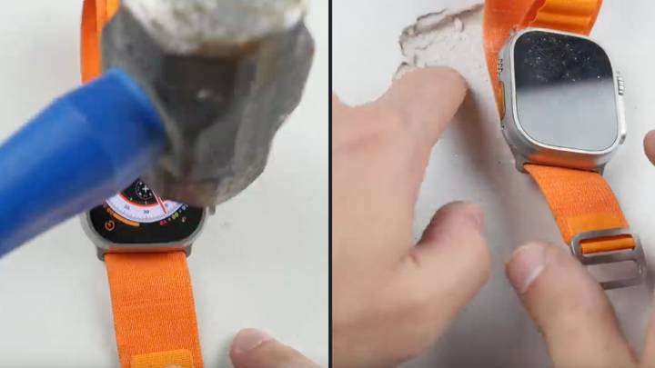 Apple's new Watch Ultra is so strong that a tester broke a table before the glass shattered