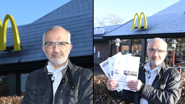 Man slapped with £100 fine for 'eating his McDonald's meal too slowly'