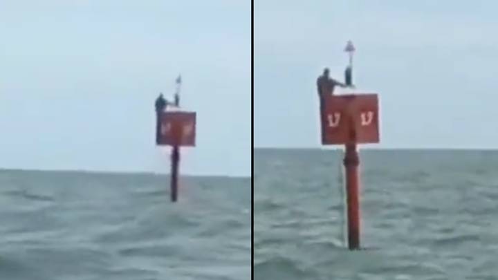 Man survived two days at sea by hanging on to buoy after falling off boat on Christmas Day