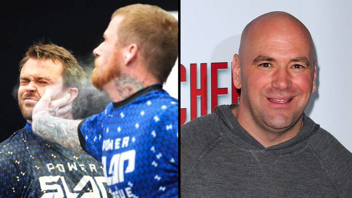 Dana White accused of 'explotation' after man suffers 'brain injury' during slap-fighting league match