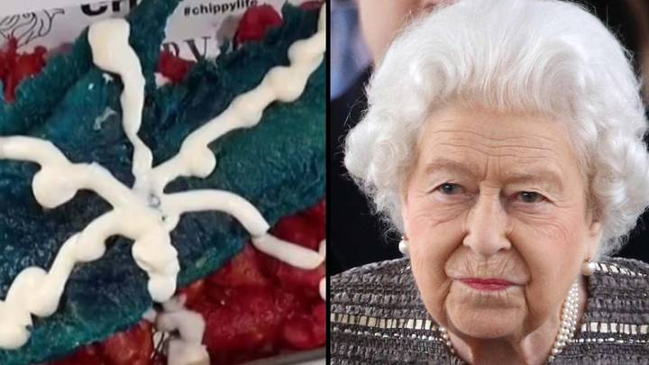 People Horrified By Union Jack Fish And Chips For Queen’s Jubilee