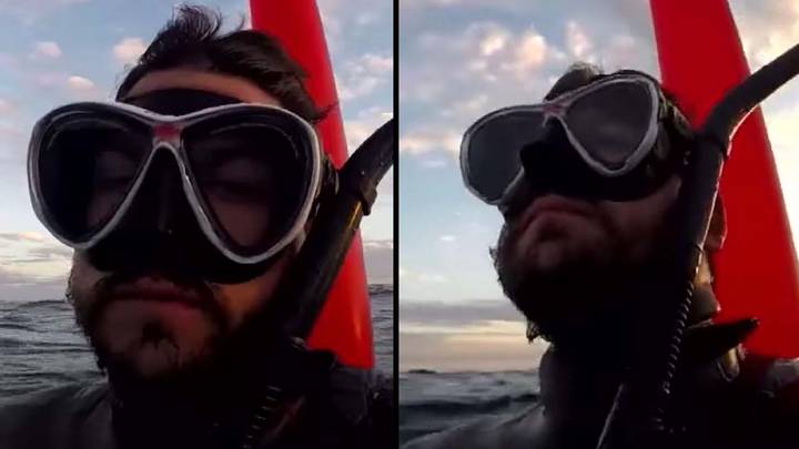 Diver stranded 30 miles out at sea who recorded his 'final moments' just wanted cup of tea