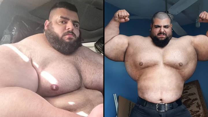 The Iranian Hulk has deleted 'photoshopped' pictures after humiliating boxing defeat
