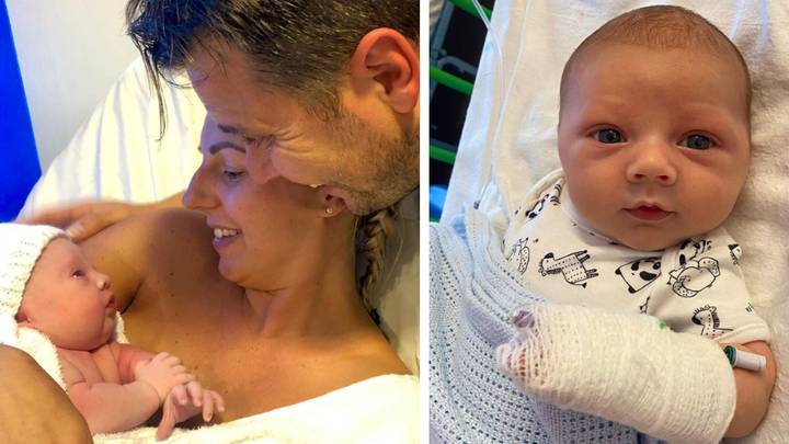 Mum says one-month-old baby has leukaemia after baby boy died at three days old