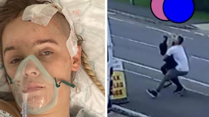 Teen Angel Lynn who was left paralysed after ex-boyfriend kidnapped her is able to stand for first time