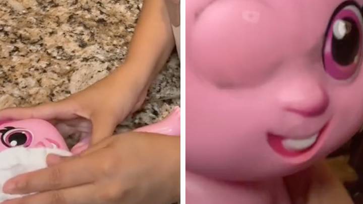 Little girl calls her mum a ‘monster’ after she accidentally wipes doll's eye off