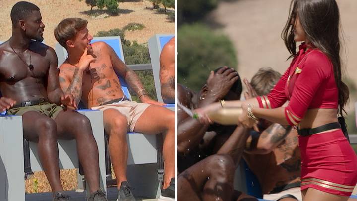 Love Island Fans Outraged After Luca 'Pushes' Gemma Away During Challenge
