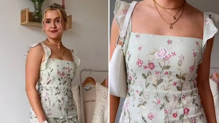 Woman called out for 'terrible' wedding guest dress