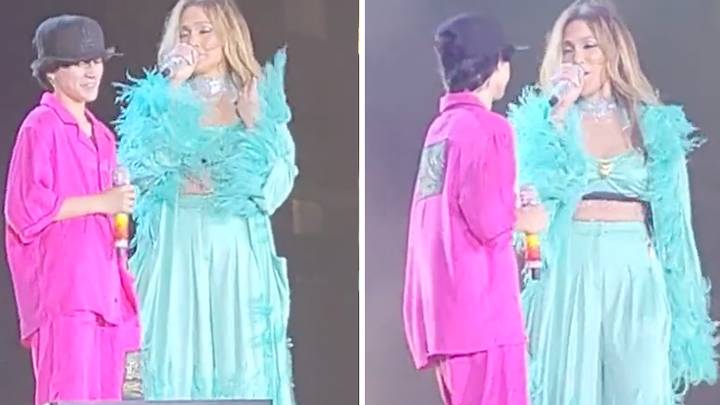 Jennifer Lopez Praised For Introducing Her Child On Stage With They/Them Pronouns
