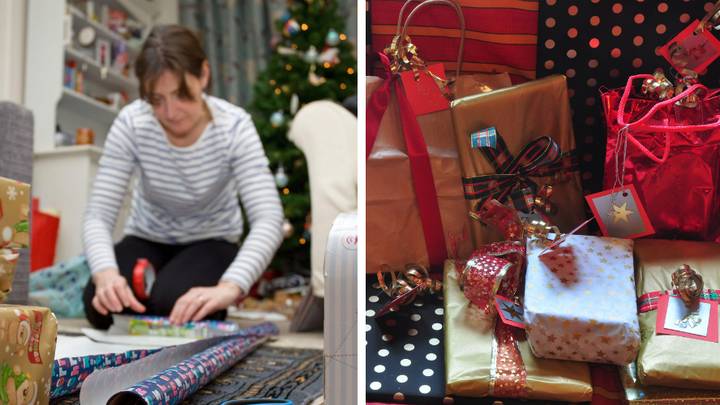 Mum divides opinion after wanting to use tin foil as wrapping paper